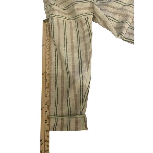 Maeve X Anthropologie Danielle Striped oversize Boyfriend Blazer XS - Picture 5 of 14